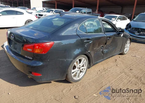2007 Lexus Is 250 из США, поврежденный, VIN JTHBK262875047893